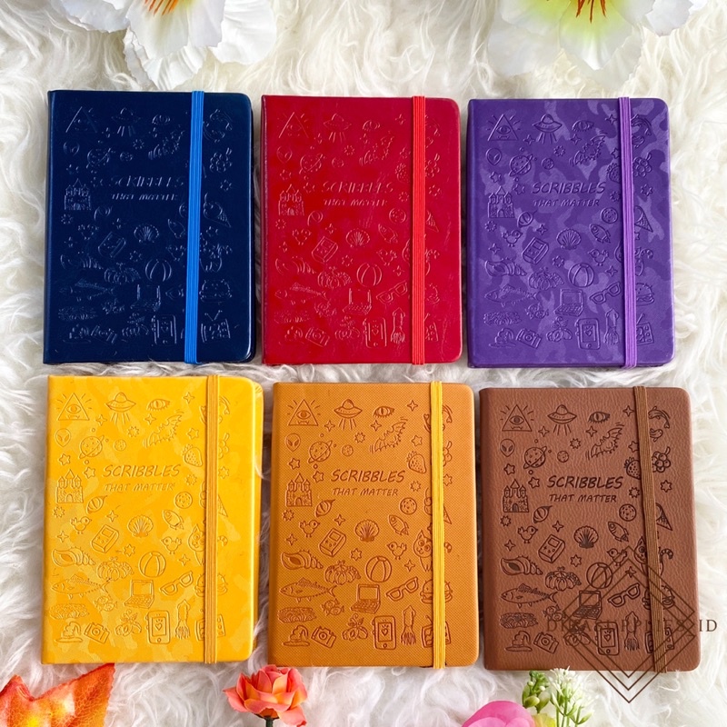 

Colourful Notebook | Notebook Kulit | Buku Agenda Kancing I Buku Tulis I Notesbook I Buku Diary