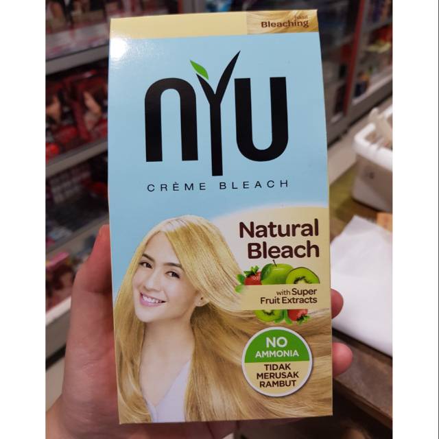  NYU  creme bleach  bleaching  rambut  Shopee Indonesia