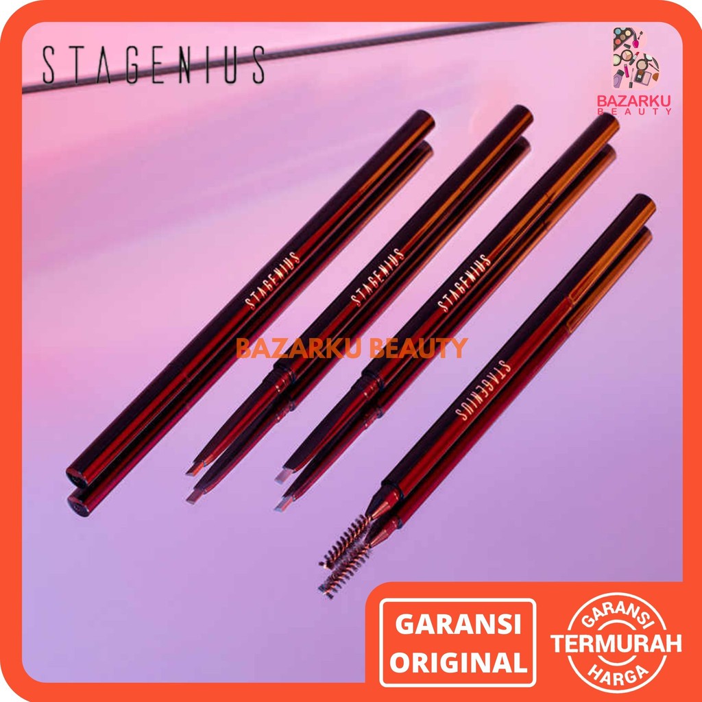 Stagenius Eyebrow Pencil Waterproof Pensil Alis Stagenius Eyebrow Spidol Stagenius Eyebrow Pensil