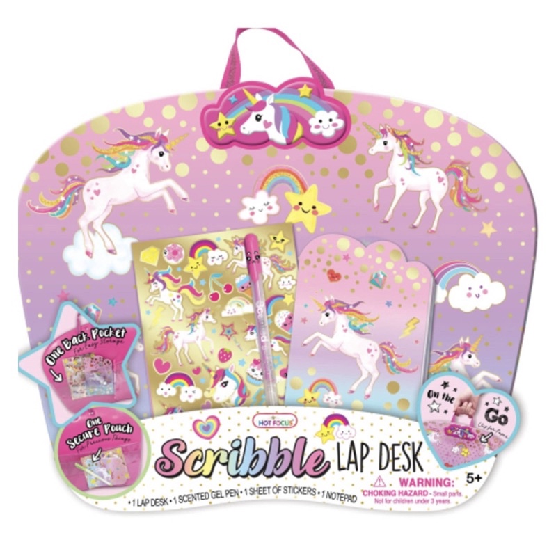 

Hot focus Scribble Lap Desk / Alat tulis anak / note anak / diary anak / perlengkapan menulis anak