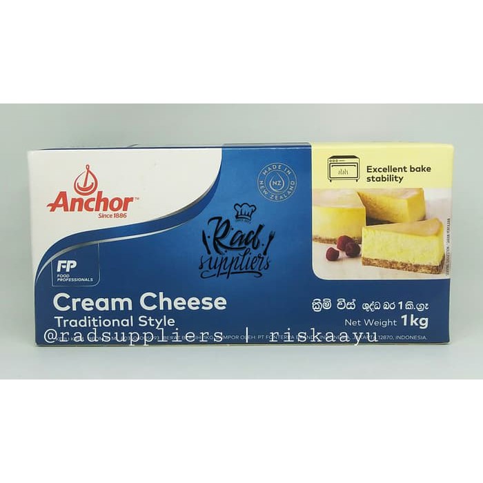 

Cream Cheese Anchor Product 1kg, Halal, Best Quality..