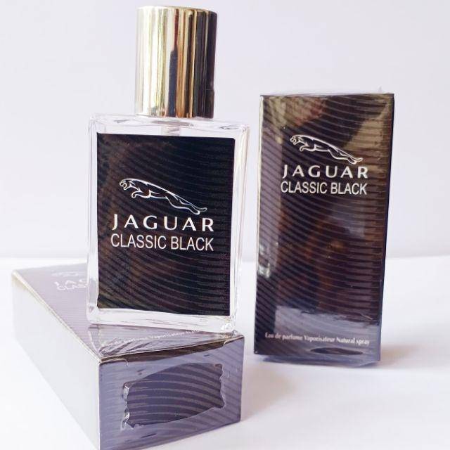 PARFUM JAGUAR CLASSIC BLACK BOX FREE POUCH PARFUM JAGUAR BLACK