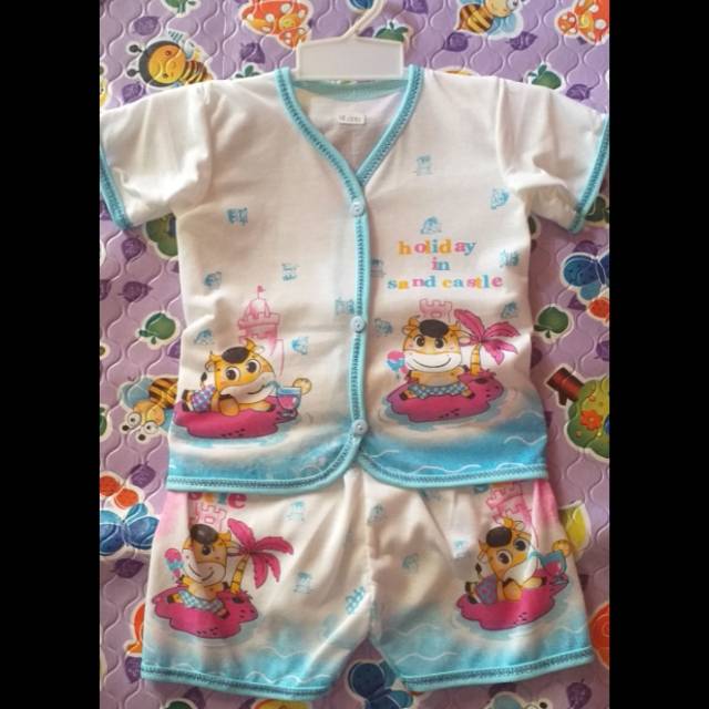 Setelan bayi laki laki - baju bayi baru lahir laki laki- baju bayi cowok lucu 0-6 bln