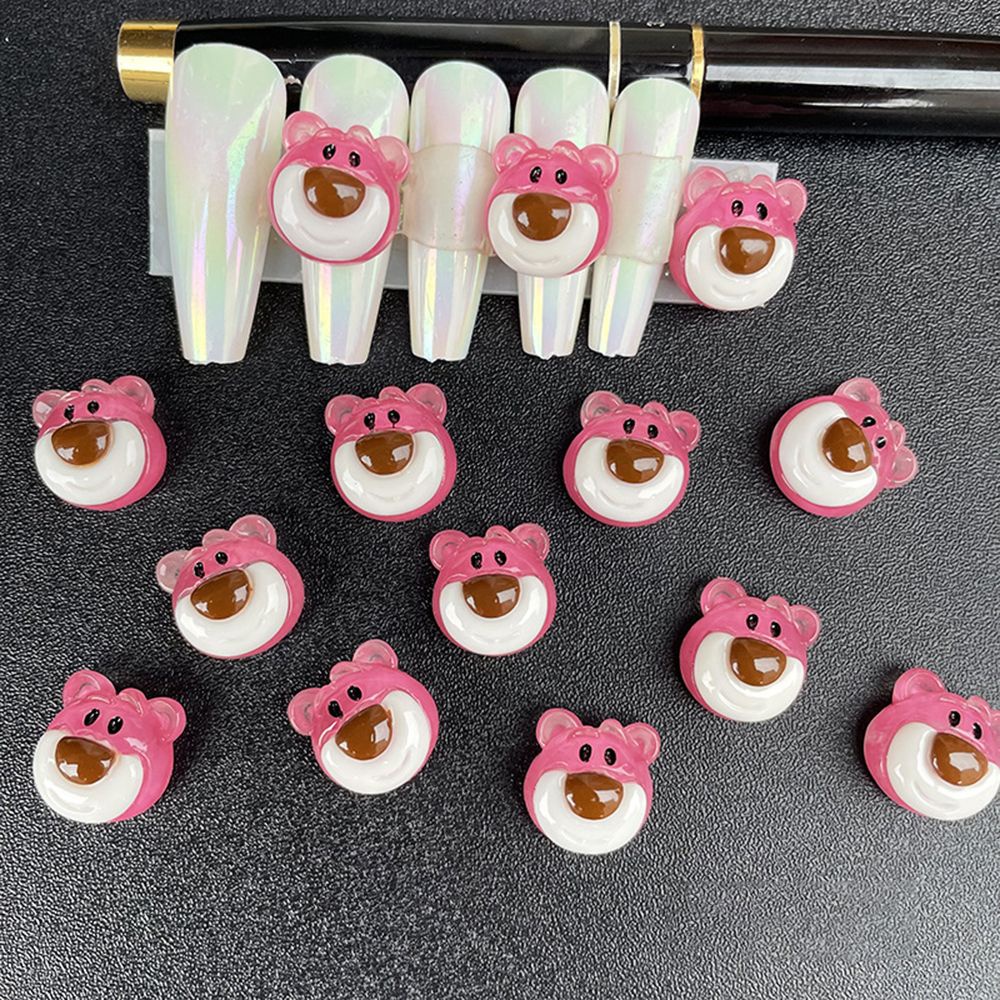 Mxbeauty Ornamen Kartun Kelinci / Bebek / Beruang Gaya Jepang Untuk Dekorasi Nail Art / Manicure Diy