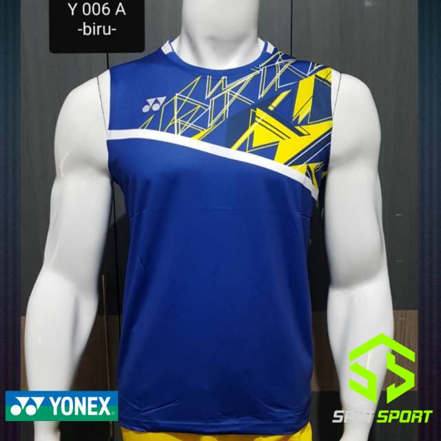 Kaos Singlet Yonex Y006A Import Badminton Bulutangkis Kaos Singlet Yonex Y006A Import Badminton Bulutangkis
