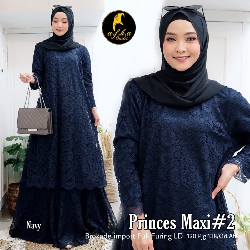 PRINCES MAXI #2 GAMIS PRODUK ORI BY AFKA