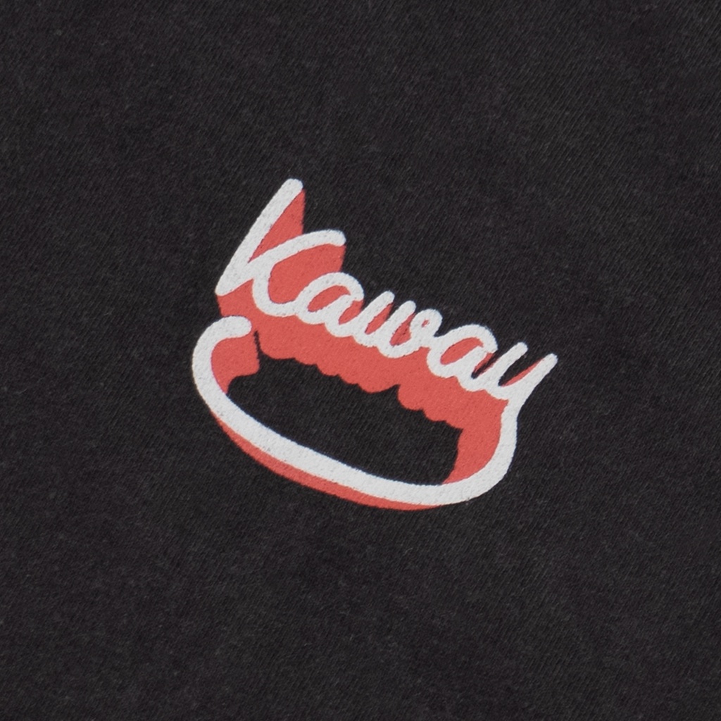 Kaway T-shirt VERTAPS LOG BLACK