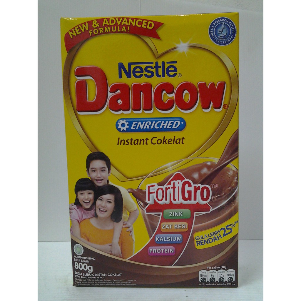 DANCOW CHOCOLATE 800 GR