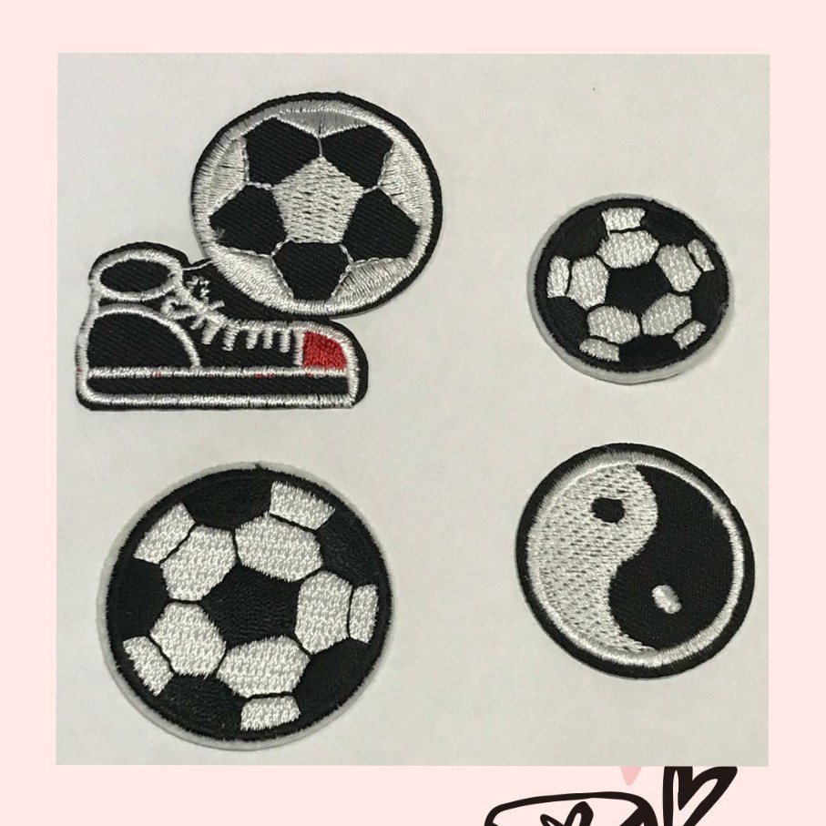 PATCH BORDIR FOOTBALL | EMBLEM BORDIR BOLA