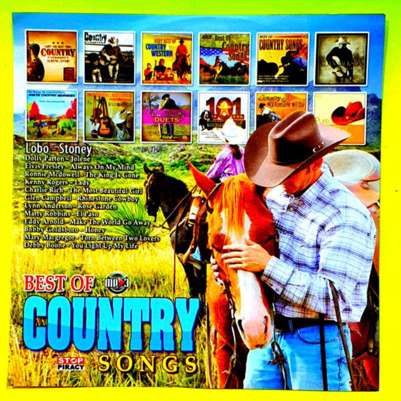 KASET LAGU MP3 BEST OF COUNTRY SONGS-LAGU LAGU COUNTRY TERBARU-LAGU KLASIK TERLARIS