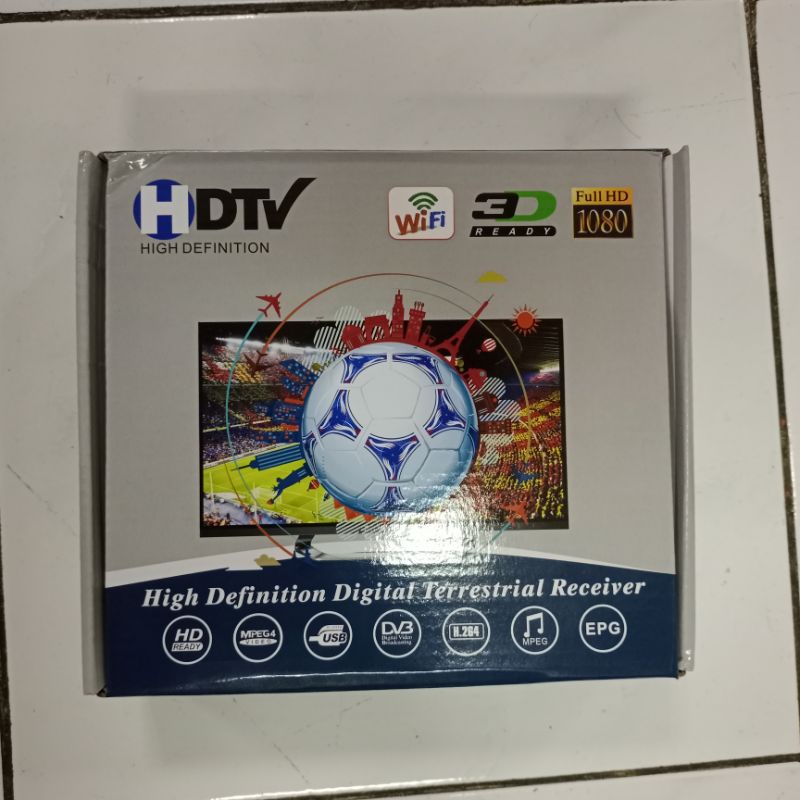 Set Top Box DVBT-2 STB Antena TV Digital Gambar bening suara jernih