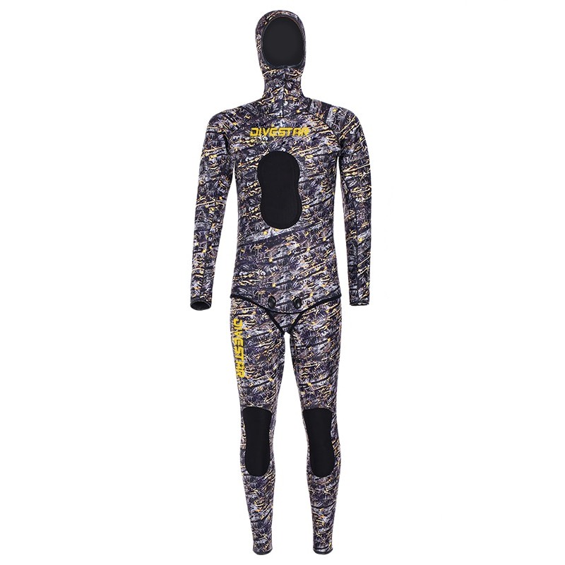 Wetsuit Divestar Spearfishing Camo Grey 3mm