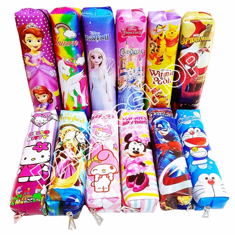 

Dalingshop Pencil Case/Kotak Pensil Kain BTS / Kotak Pensil Karakter / BT21