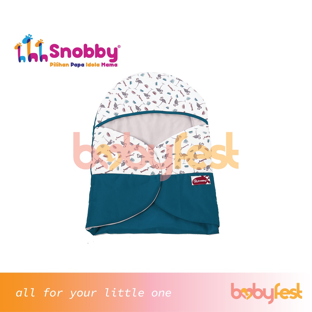 Snobby Baby Blanket Flamingo Series Aplikasi Print TPB5231