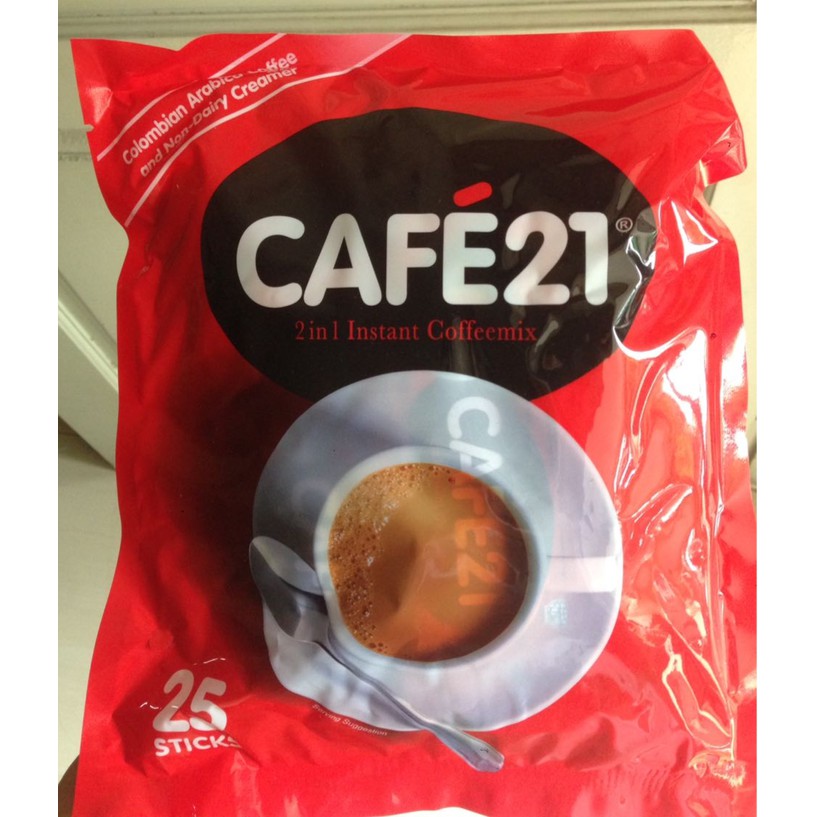 

Kopi Cafe 21 2in1 Instant Coffee Mix 300 Gr Isi 25 Gold Roast 2 in 1