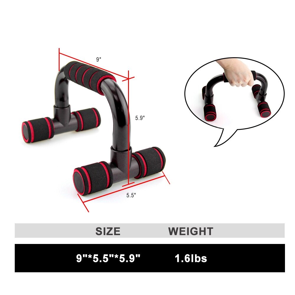 Handle Push Up Fitness Handle Latihan Pegangan Push Up Fitnes Gym Bar Stand