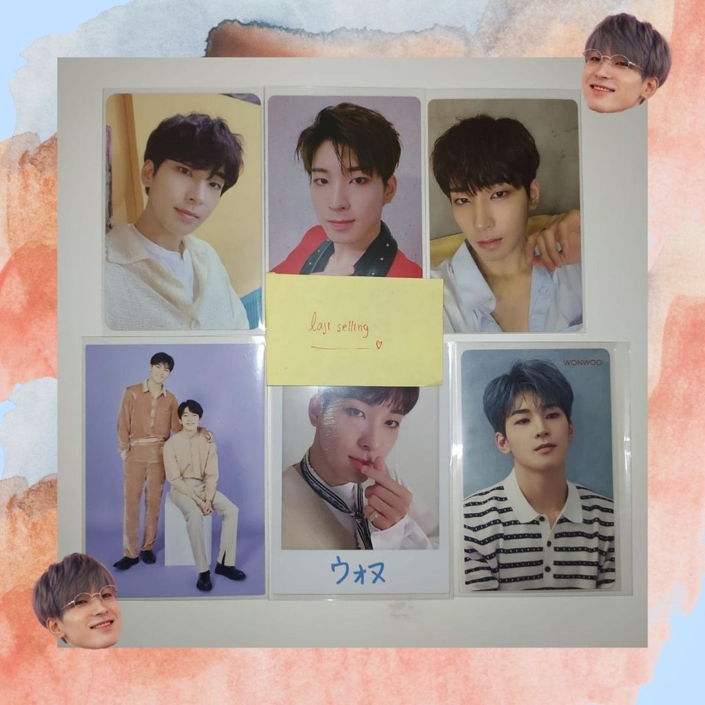 WONWOO PHOTOCARD HENG GARAE AN ODE HMV FALLIN FLOWER JAPAN TC