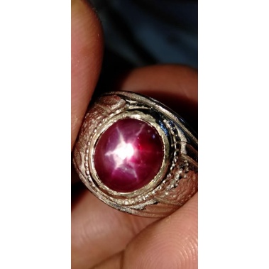 Natural Ruby star kristal ajib