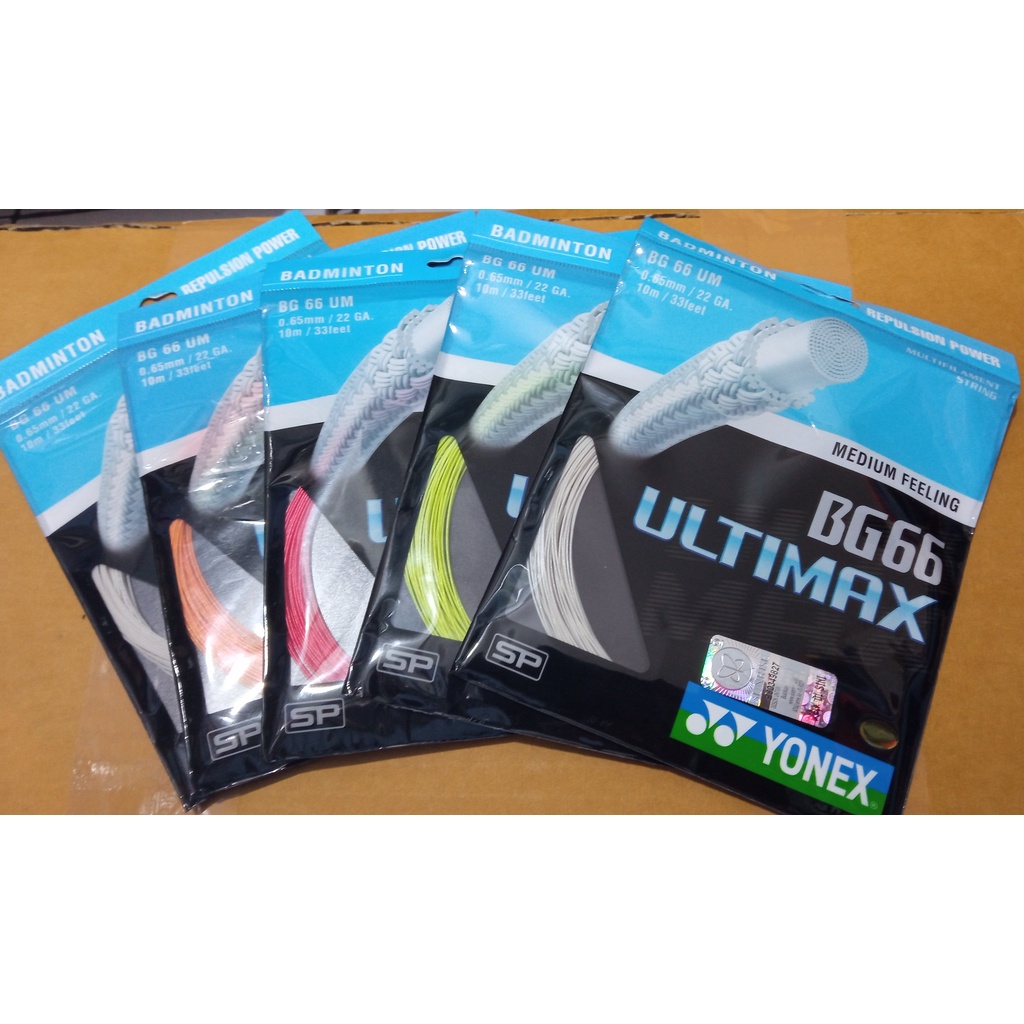 senar yonex bg 66 ultimax bg66 ultimax original sp