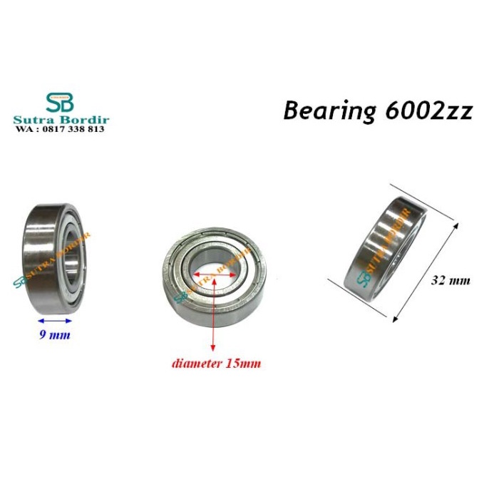 Bearing 6002Zz China Bearing Motor 6002Zz Bearing Conveyor 6002Zz #98