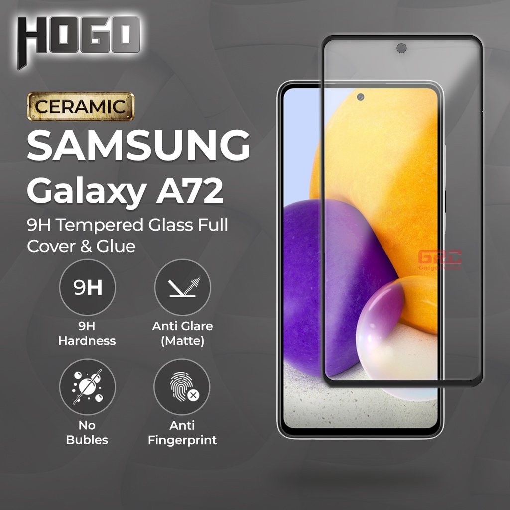 Anti Gores SAMSUNG Galaxy A72 Hogo Ceramic Matte Screen Protector