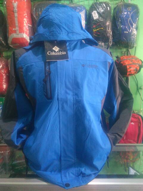 Jaket hikking luar parasut daleman lotto jaket gunung parasut