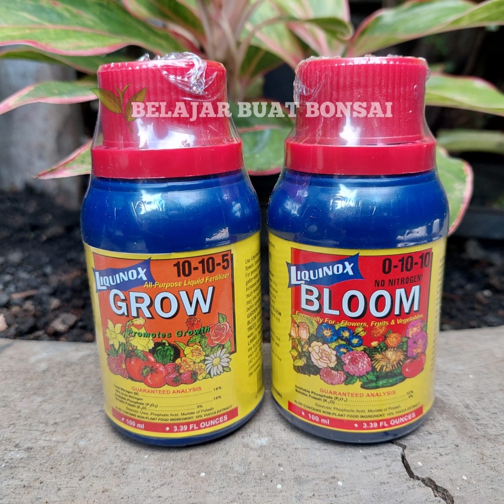 Pupuk Liquinox Grow USA 100ml Hormon Tanaman Original