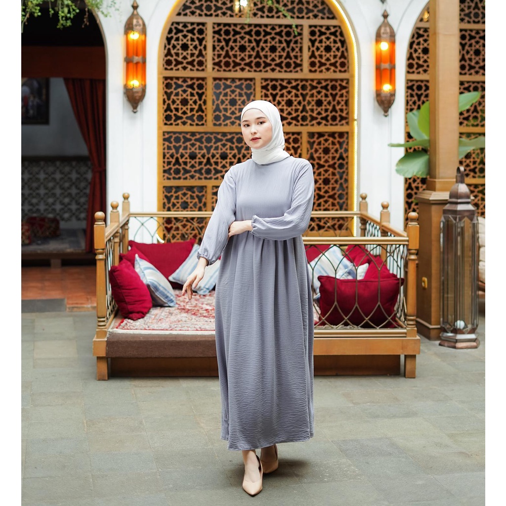 AMANI DRESS - DRESS MUSLIM - EID SERIES - PAKAIAN WANITA