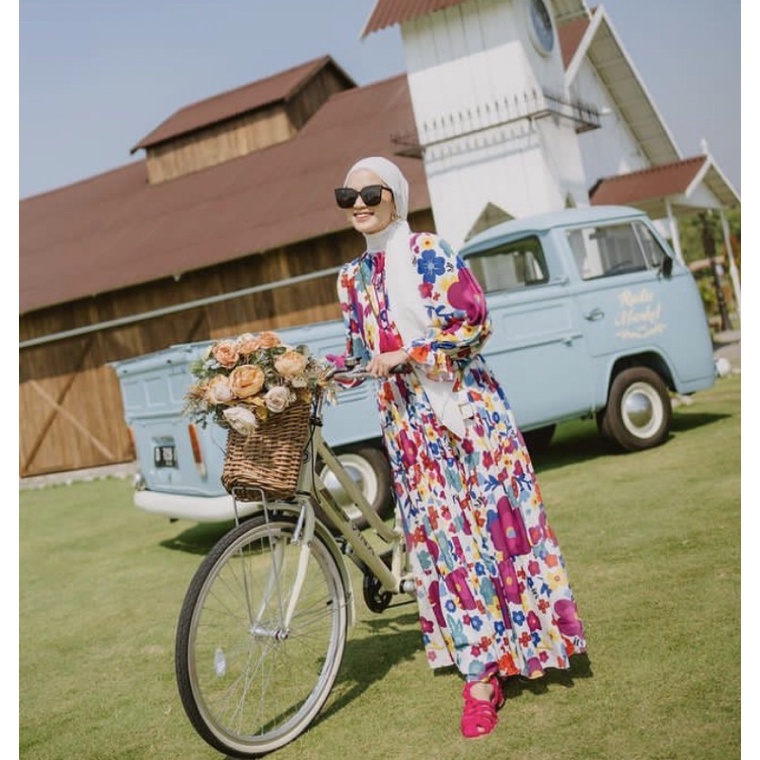 ELXIE DRESS FUSCHIA INTALICIOUS