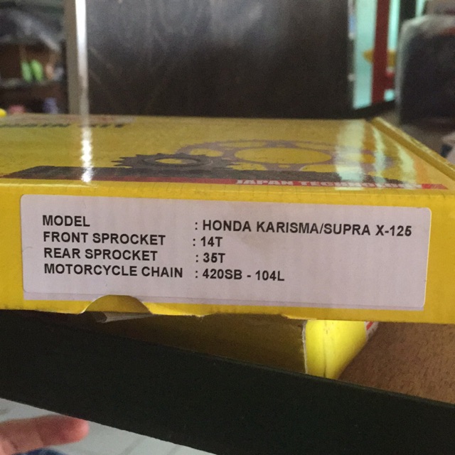 chainkit sss supra x 125