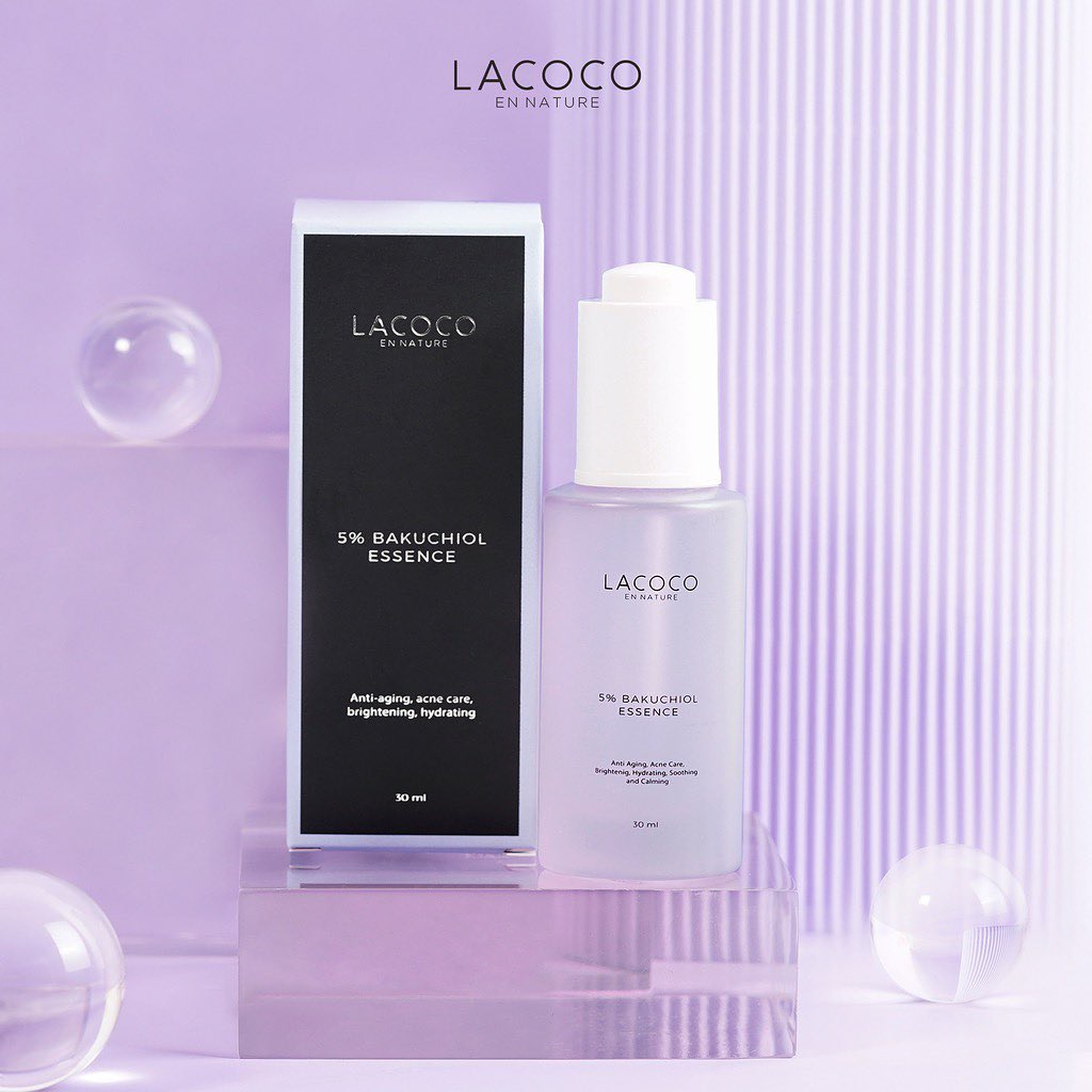 Lacoco Bakuchiol Series Day Night Cream Essence Mask