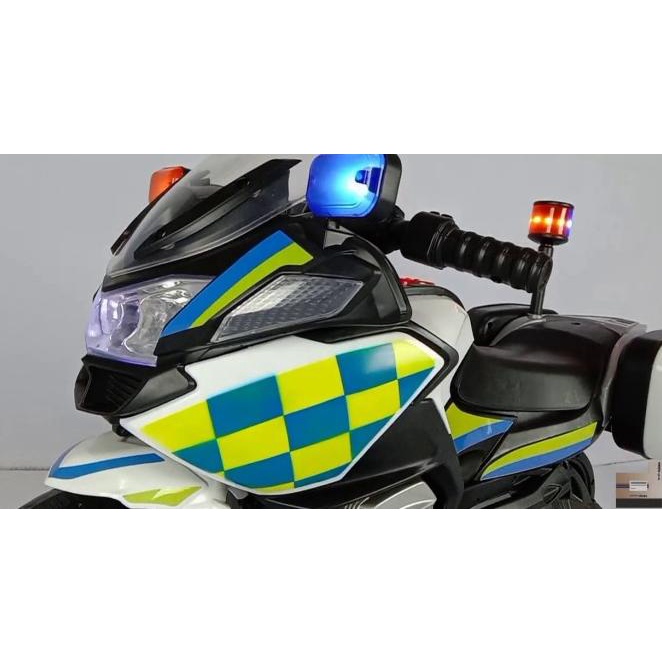 Mainan Anak Motor Aki Unikid Mb169 Police Bike Polisi Sirine Garansi