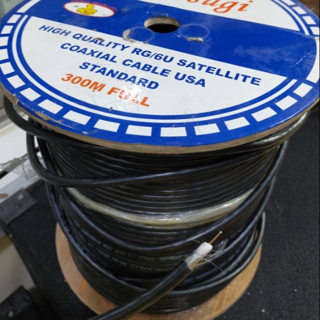 Kabel Antena TV Matsugi (Harga per meter / Meteran / Potongan)