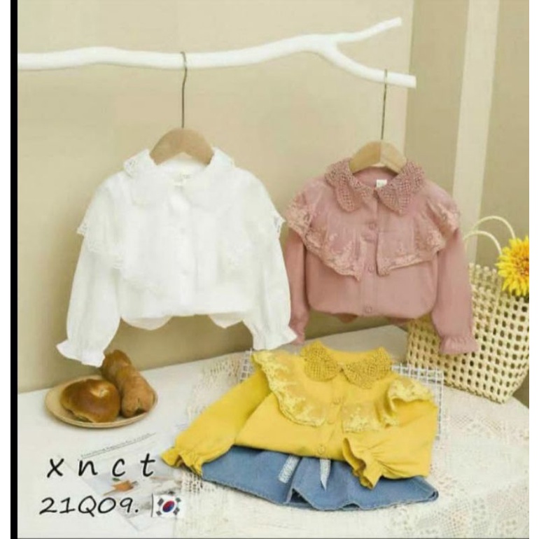 atsan blus anak perempuan cewe import
