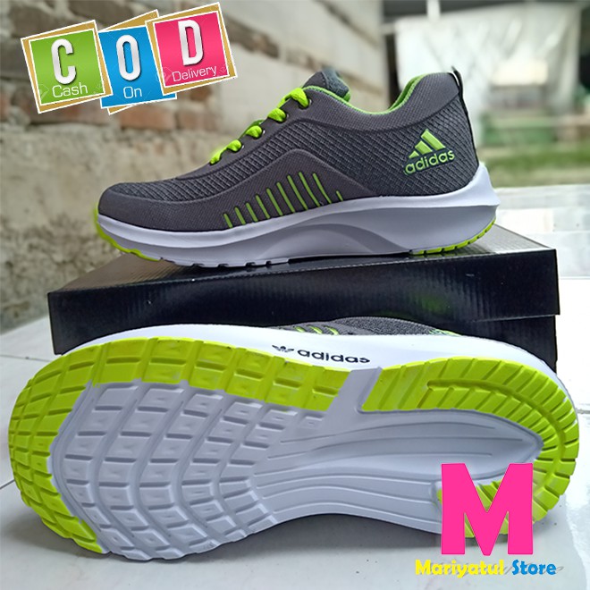 Sepatu Adidas013 Lite Racer Sepatu olahraga sepatu Running hitam sepatu Badminton