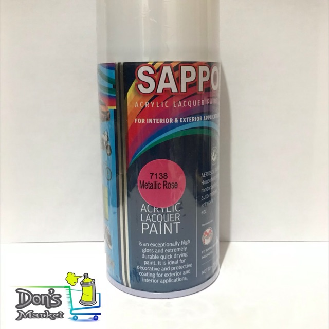 SAPPORO SPRAY METLLIC ROSE 7138 300 ml