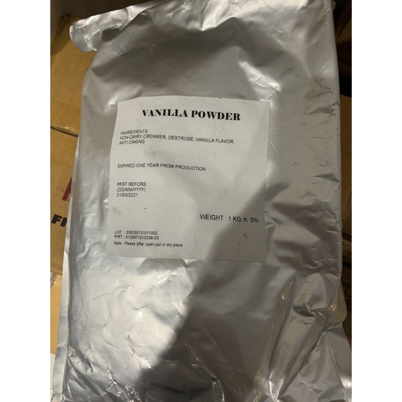come Food vanila drink powder 1 kg asli taiwan