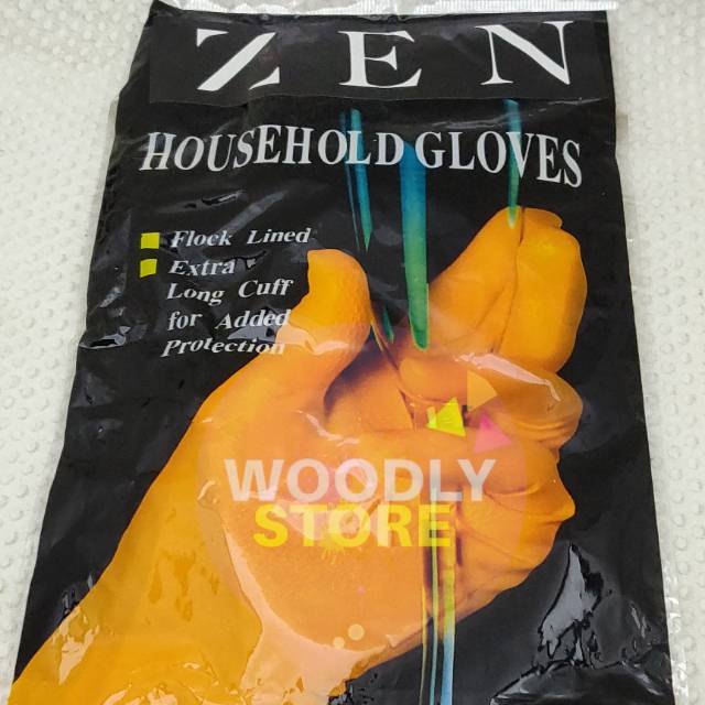 SARUNG TANGAN KARET KAOS TANGAN KARET SAFETY GLOVE PANJANG