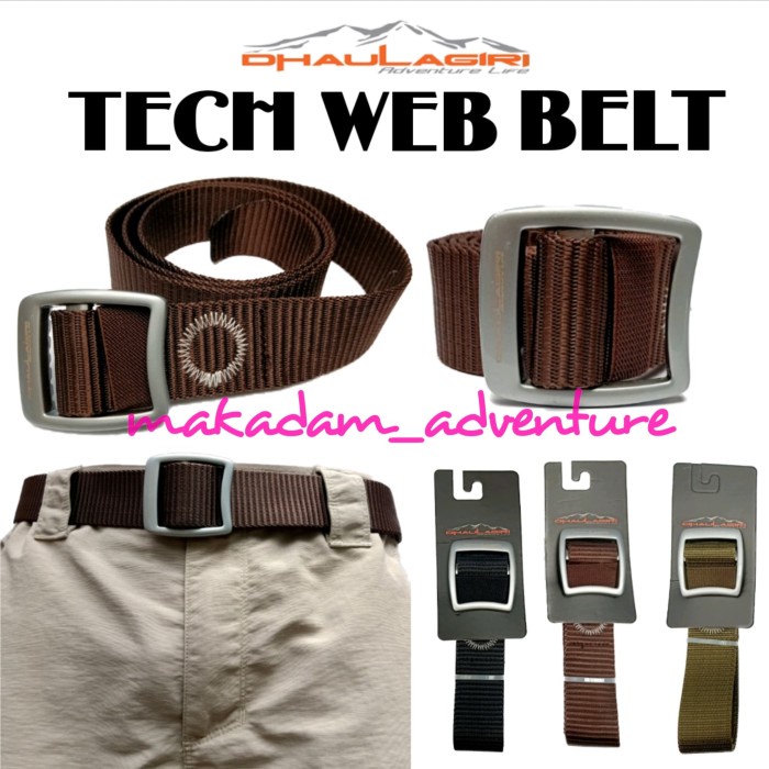 FASHION PRIA AKSESORIS PRIA IKAT PINGGANG SABUK BELT KOPEL DHAULAGIRI NOT EIGER CONSINA REI