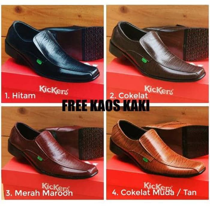 Sepatu Pria Kekinian Import Termurah Berkualitas "Sepatu Kickers Pantofel PriaSepatu Kantor Kickers