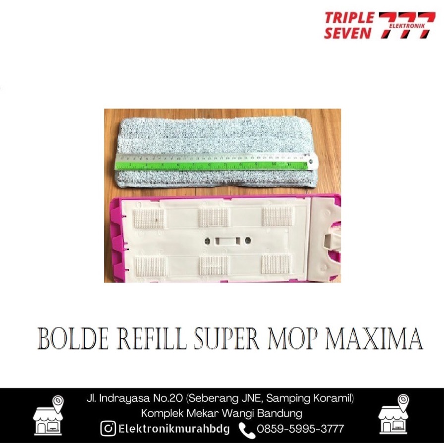 REFILL BOLDE super mop maxima PEL Bolde