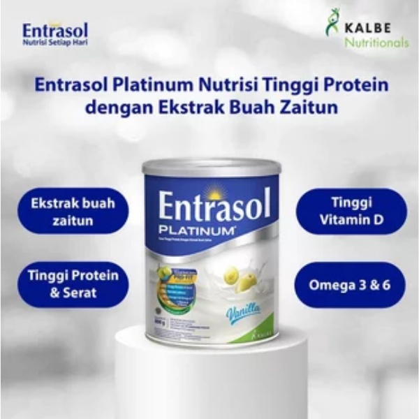 

Entrasol Platinum Coklat | Vanilla 400gr