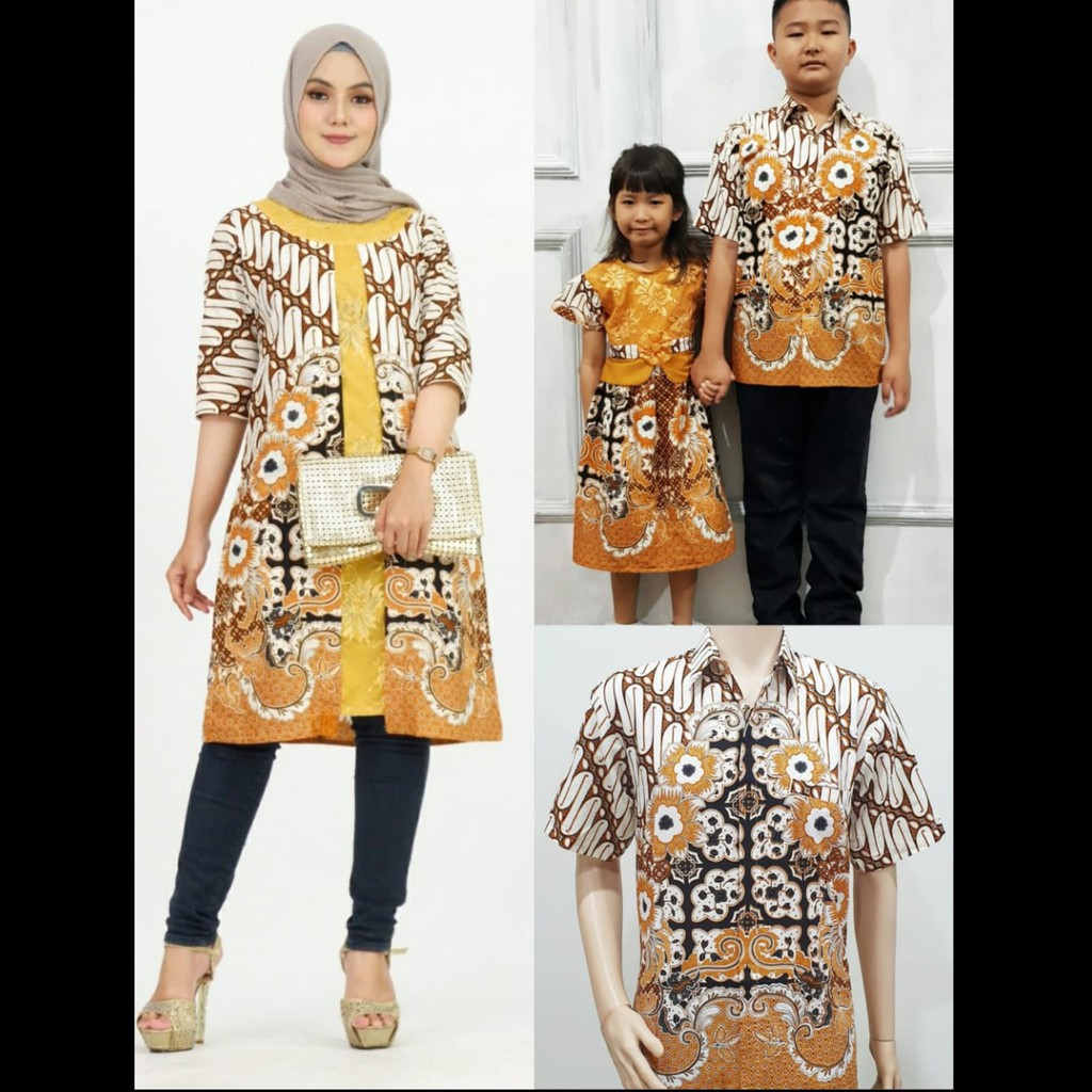 Baju batik wanita atau tunik batik - Nadhira Parang