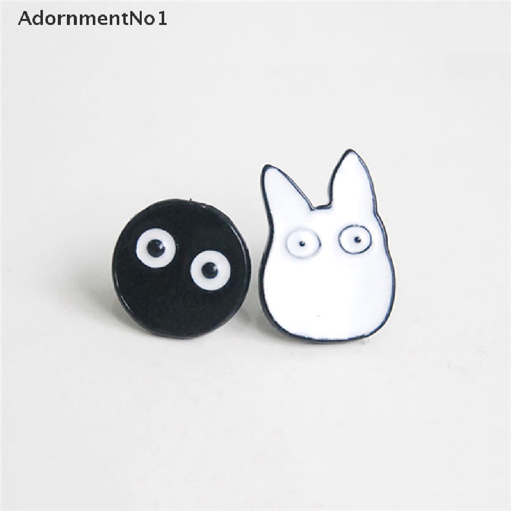 (AdornmentNo1) 1 Pasang Anting Tusuk Bentuk Kartun Totoro Untuk Wanita