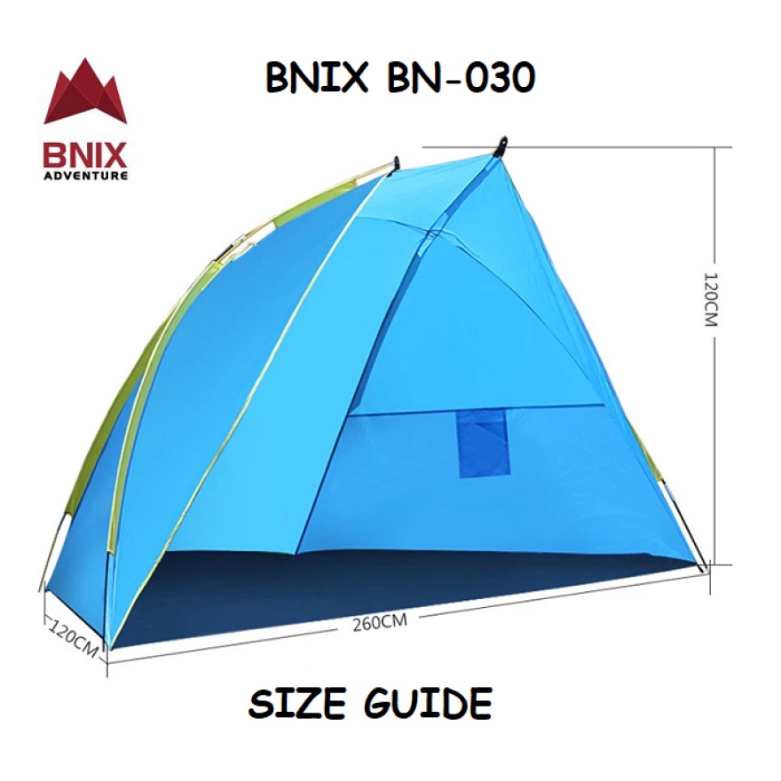 Tenda Mancing Shelter Fishing Tent Kap 2-4 BNIX BN-030 Outdoor Camping