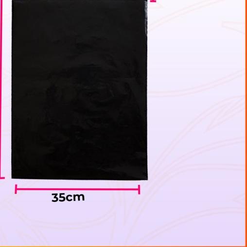 

♤ Plastik Polymailer Bag 35x45 Kantong Amplop Packing Seal Isi 100 pcs - Hitam ☋