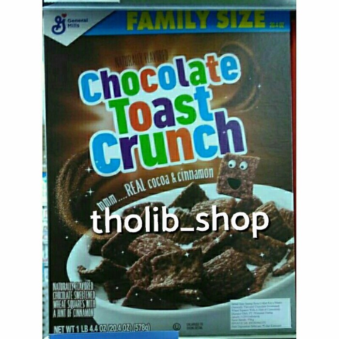 

general mills cinnamon chocolate toast crunch 578gr