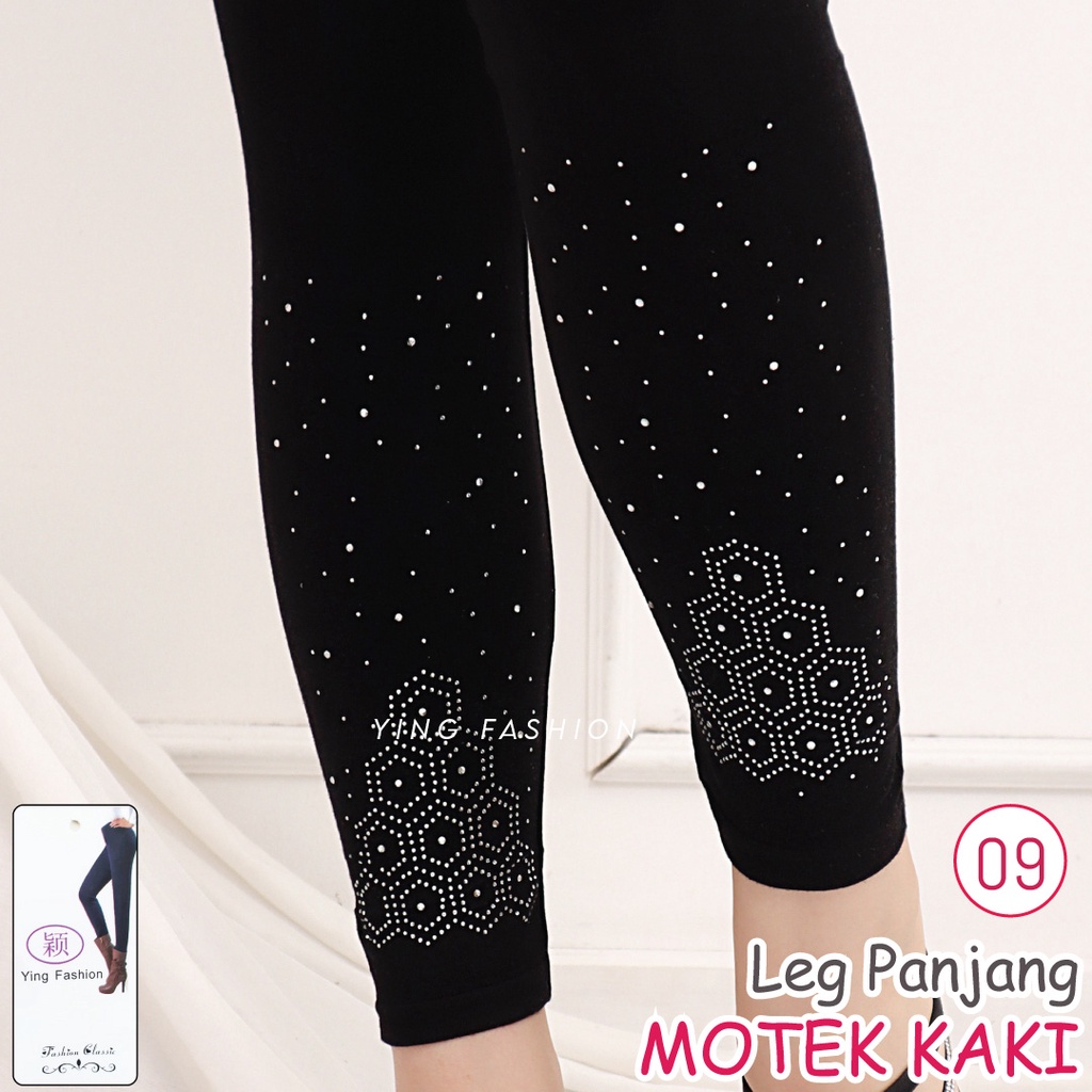 Legging MOTEK KAKI MK09-09 / LEGGING MOTEK KAKI PANJANG / LEGGING PANJANG wanita / LEGGING IMPORT / LEGGING YING FASHION