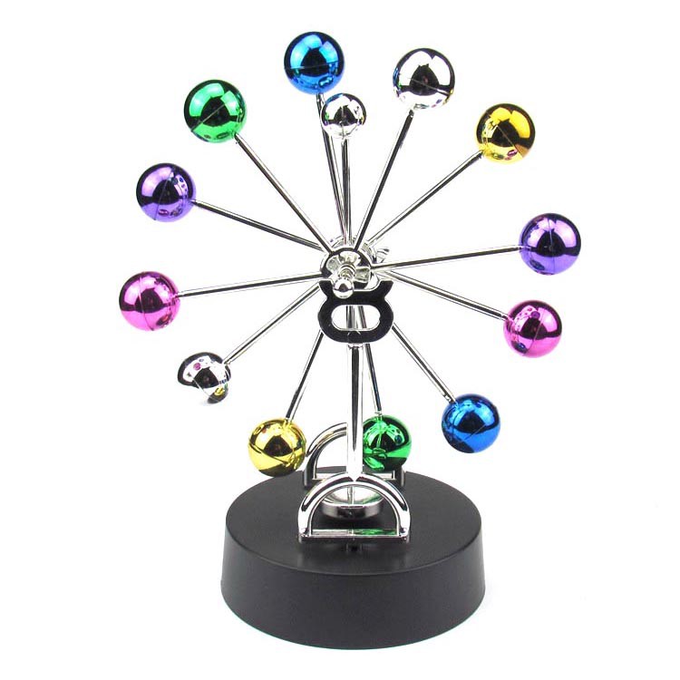 Pajangan Meja Pendulum OMTHF4BK Newton Model Ferris Wheel - Black