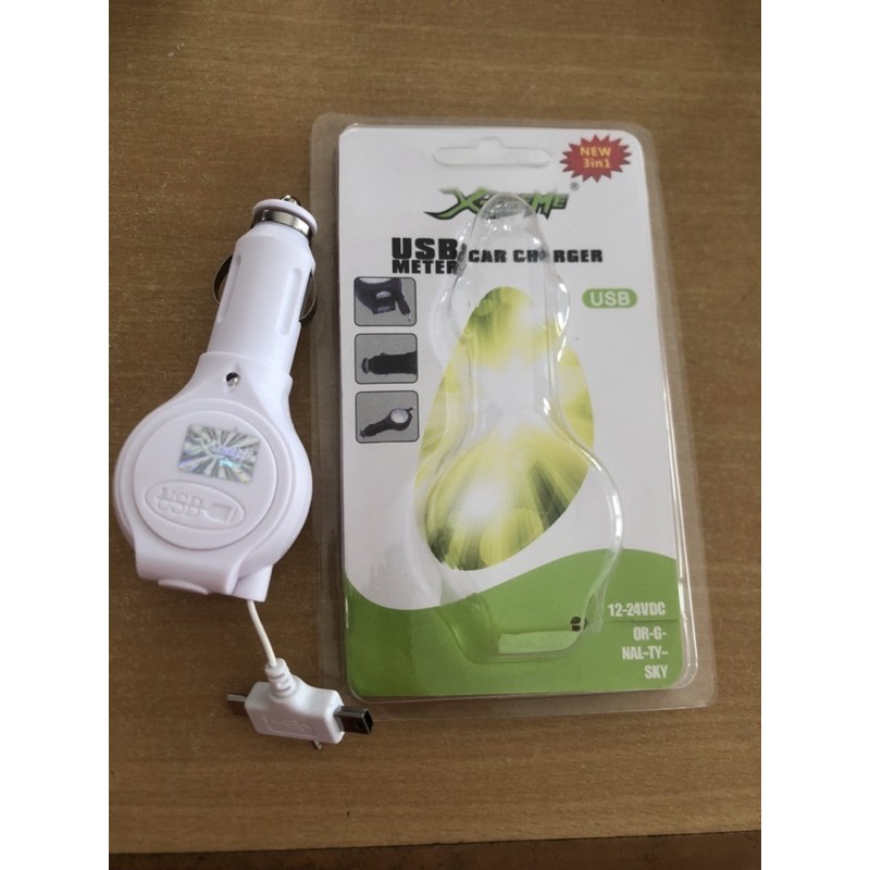 Car Saver Charger Mobil Tarik 3in1 (Nokia,Nexian,V8)